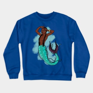 Mermaid Iara brazilian folklore Crewneck Sweatshirt